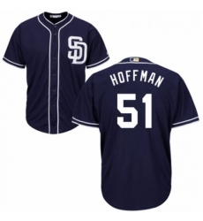 Youth Majestic San Diego Padres 51 Trevor Hoffman Authentic Navy Blue Alternate 1 Cool Base MLB Jersey Youth Majestic San Diego Padres 51 Trevor Hoffman Authentic Navy Blue Alternate 1 Cool Base MLB Jersey