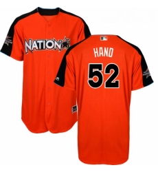 Youth Majestic San Diego Padres 52 Brad Hand Replica Orange National League 2017 MLB All Star Cool Base MLB Jersey Youth Majestic San Diego Padres 52 Brad Hand Replica Orange National League 2017 MLB All Star Cool Base MLB Jersey