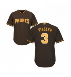 Youth San Diego Padres 3 Ian Kinsler Replica Brown Alternate Cool Base Baseball Jersey Youth San Diego Padres 3 Ian Kinsler Replica Brown Alternate Cool Base Baseball Jersey