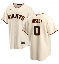 Men San Francisco Giants 0 Brett Wisely Cream Cool Base Stitched Jersey Men San Francisco Giants 0 Brett Wisely Cream Cool Base Stitched Jersey