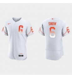 Men San Francisco Giants 6 Jt Snow Men 2021 City Connect Authentic White Jersey Men San Francisco Giants 6 Jt Snow Men 2021 City Connect Authentic White Jersey