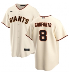 Men San Francisco Giants 8 Michael Conforto Cream Cool Base Stitched Baseball Jersey Men San Francisco Giants 8 Michael Conforto Cream Cool Base Stitched Baseball Jersey