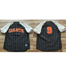 Men San Francisco Giants Active Player Custom Black Limited Stitched Baseball Jersey