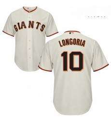 Mens Majestic San Francisco Giants 10 Evan Longoria Replica Cream Home Cool Base MLB Jersey Mens Majestic San Francisco Giants 10 Evan Longoria Replica Cream Home Cool Base MLB Jersey