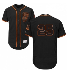 Mens Majestic San Francisco Giants 25 Barry Bonds Black Alternate Flex Base Authentic Collection MLB Jersey Mens Majestic San Francisco Giants 25 Barry Bonds Black Alternate Flex Base Authentic Collection MLB Jersey