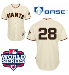 Mens Majestic San Francisco Giants 28 Buster Posey Replica Cream Cool Base 2012 World Series Patch MLB Jersey Mens Majestic San Francisco Giants 28 Buster Posey Replica Cream Cool Base 2012 World Series Patch MLB Jersey