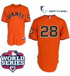 Mens Majestic San Francisco Giants 28 Buster Posey Replica Orange Cool Base 2012 World Series Patch MLB Jersey Mens Majestic San Francisco Giants 28 Buster Posey Replica Orange Cool Base 2012 World Series Patch MLB Jersey