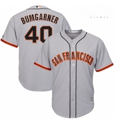Mens Majestic San Francisco Giants 40 Madison Bumgarner Replica Grey Road Cool Base MLB Jersey Mens Majestic San Francisco Giants 40 Madison Bumgarner Replica Grey Road Cool Base MLB Jersey