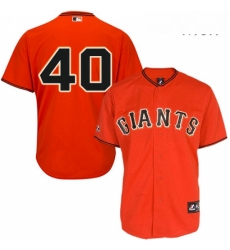 Mens Majestic San Francisco Giants 40 Madison Bumgarner Replica Orange Old Style MLB Jersey Mens Majestic San Francisco Giants 40 Madison Bumgarner Replica Orange Old Style MLB Jersey