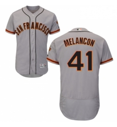 Mens Majestic San Francisco Giants 41 Mark Melancon Grey Flexbase Authentic Collection MLB Jersey Mens Majestic San Francisco Giants 41 Mark Melancon Grey Flexbase Authentic Collection MLB Jersey