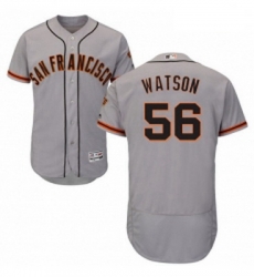 Mens Majestic San Francisco Giants 56 Tony Watson Grey Road Flex Base Authentic Collection MLB Jersey Mens Majestic San Francisco Giants 56 Tony Watson Grey Road Flex Base Authentic Collection MLB Jersey