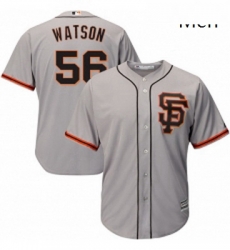 Mens Majestic San Francisco Giants 56 Tony Watson Replica Grey Road 2 Cool Base MLB Jersey Mens Majestic San Francisco Giants 56 Tony Watson Replica Grey Road 2 Cool Base MLB Jersey