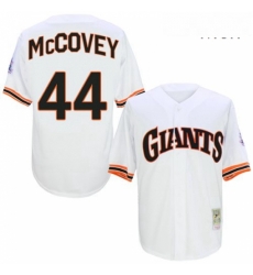 Mens Mitchell and Ness San Francisco Giants 44 Willie McCovey Authentic White 1989 Throwback MLB Jersey Mens Mitchell and Ness San Francisco Giants 44 Willie McCovey Authentic White 1989 Throwback MLB Jersey