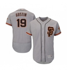 Mens San Francisco Giants 19 Tyler Austin Grey Alternate Flex Base Authentic Collection Baseball Jersey Mens San Francisco Giants 19 Tyler Austin Grey Alternate Flex Base Authentic Collection Baseball Jersey