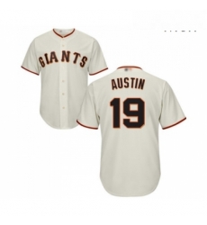 Mens San Francisco Giants 19 Tyler Austin Replica Cream Home Cool Base Baseball Jersey Mens San Francisco Giants 19 Tyler Austin Replica Cream Home Cool Base Baseball Jersey