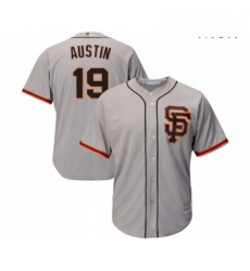 Mens San Francisco Giants 19 Tyler Austin Replica Grey Road 2 Cool Base Baseball Jersey Mens San Francisco Giants 19 Tyler Austin Replica Grey Road 2 Cool Base Baseball Jersey