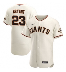 Men's San Francisco Giants #23 Kris Bryant Cream Flex Base Nike Jersey Men's San Francisco Giants #23 Kris Bryant Cream Flex Base Nike Jersey