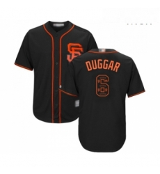 Mens San Francisco Giants 6 Steven Duggar Authentic Black Team Logo Fashion Cool Base Baseball Jersey Mens San Francisco Giants 6 Steven Duggar Authentic Black Team Logo Fashion Cool Base Baseball Jersey