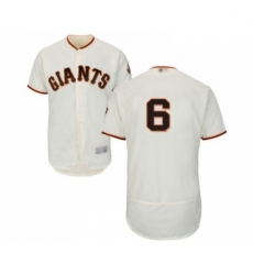 Mens San Francisco Giants 6 Steven Duggar Cream Home Flex Base Authentic Collection Baseball Jersey Mens San Francisco Giants 6 Steven Duggar Cream Home Flex Base Authentic Collection Baseball Jersey