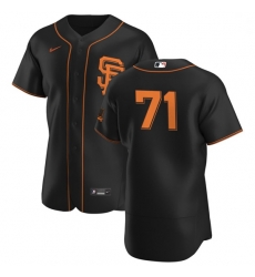 San Francisco Giants 71 Tyler Rogers Men Nike Black Alternate 2020 Authentic Player MLB Jersey San Francisco Giants 71 Tyler Rogers Men Nike Black Alternate 2020 Authentic Player MLB Jersey