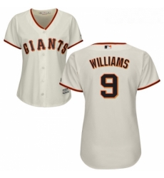 Womens Majestic San Francisco Giants 9 Matt Williams Authentic Cream Home Cool Base MLB Jersey Womens Majestic San Francisco Giants 9 Matt Williams Authentic Cream Home Cool Base MLB Jersey