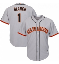 Youth Majestic San Francisco Giants 1 Gregor Blanco Authentic Grey Road Cool Base MLB Jersey Youth Majestic San Francisco Giants 1 Gregor Blanco Authentic Grey Road Cool Base MLB Jersey