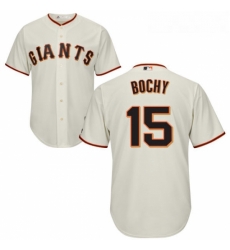 Youth Majestic San Francisco Giants 15 Bruce Bochy Replica Cream Home Cool Base MLB Jersey Youth Majestic San Francisco Giants 15 Bruce Bochy Replica Cream Home Cool Base MLB Jersey