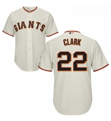 Youth Majestic San Francisco Giants 22 Will Clark Replica Cream Home Cool Base MLB Jersey Youth Majestic San Francisco Giants 22 Will Clark Replica Cream Home Cool Base MLB Jersey
