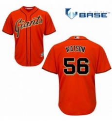 Youth Majestic San Francisco Giants 56 Tony Watson Replica Orange Alternate Cool Base MLB Jersey Youth Majestic San Francisco Giants 56 Tony Watson Replica Orange Alternate Cool Base MLB Jersey