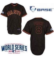 Youth Majestic San Francisco Giants 8 Hunter Pence Replica Black Cool Base 2014 World Series Patch MLB Jersey Youth Majestic San Francisco Giants 8 Hunter Pence Replica Black Cool Base 2014 World Series Patch MLB Jersey