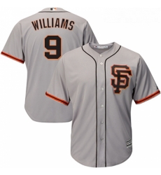 Youth Majestic San Francisco Giants 9 Matt Williams Replica Grey Road 2 Cool Base MLB Jersey Youth Majestic San Francisco Giants 9 Matt Williams Replica Grey Road 2 Cool Base MLB Jersey