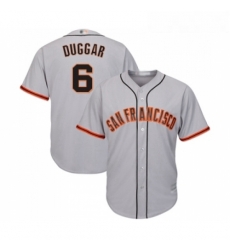 Youth San Francisco Giants 6 Steven Duggar Replica Grey Road Cool Base Baseball Jersey Youth San Francisco Giants 6 Steven Duggar Replica Grey Road Cool Base Baseball Jersey