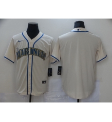 Men Nike Seattle Mariners Cream Stitched MLB Blank Cool Base Nike Jersey Men Nike Seattle Mariners Cream Stitched MLB Blank Cool Base Nike Jersey