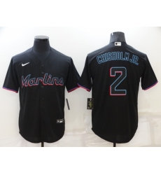 Men Seattle Mariners 2 Jazz Chisholm Black Cool Base Stitched Jersey Men Seattle Mariners 2 Jazz Chisholm Black Cool Base Stitched Jersey