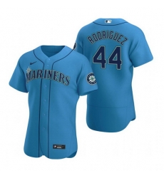 Men Seattle Mariners 44 Julio Rodriguez Royal Flex Base Stitched jersey Men Seattle Mariners 44 Julio Rodriguez Royal Flex Base Stitched jersey