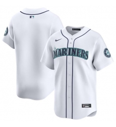 Men Seattle Mariners Blank White Home Limited Stitched Jersey Men Seattle Mariners Blank White Home Limited Stitched Jersey