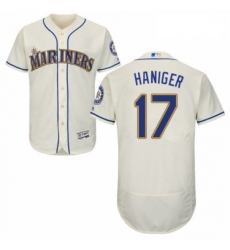 Mens Majestic Seattle Mariners 17 Mitch Haniger Cream Alternate Flex Base Authentic Collection MLB Jersey Mens Majestic Seattle Mariners 17 Mitch Haniger Cream Alternate Flex Base Authentic Collection MLB Jersey