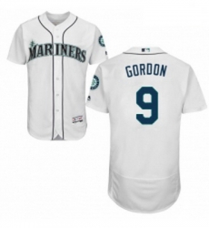 Mens Majestic Seattle Mariners 9 Dee Gordon White Home Flex Base Authentic Collection MLB Jersey Mens Majestic Seattle Mariners 9 Dee Gordon White Home Flex Base Authentic Collection MLB Jersey