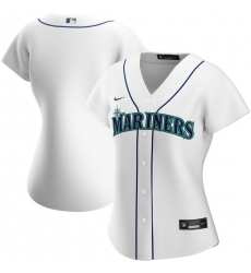 Seattle Mariners Nike Women Home 2020 MLB Team Jersey White Seattle Mariners Nike Women Home 2020 MLB Team Jersey White