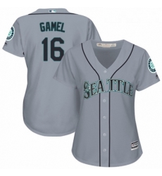 Womens Majestic Seattle Mariners 16 Ben Gamel Authentic Grey Road Cool Base MLB Jersey Womens Majestic Seattle Mariners 16 Ben Gamel Authentic Grey Road Cool Base MLB Jersey