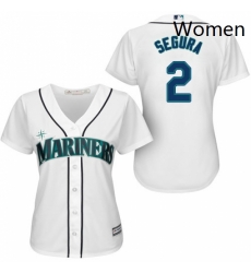 Womens Majestic Seattle Mariners 2 Jean Segura Authentic White Home Cool Base MLB Jersey Womens Majestic Seattle Mariners 2 Jean Segura Authentic White Home Cool Base MLB Jersey