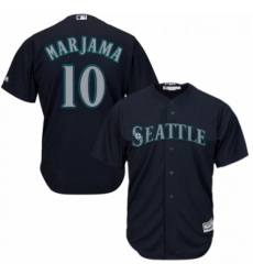 Youth Majestic Seattle Mariners 10 Mike Marjama Authentic Navy Blue Alternate 2 Cool Base MLB Jersey Youth Majestic Seattle Mariners 10 Mike Marjama Authentic Navy Blue Alternate 2 Cool Base MLB Jersey