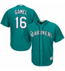 Youth Majestic Seattle Mariners 16 Ben Gamel Replica Teal Green Alternate Cool Base MLB Jersey Youth Majestic Seattle Mariners 16 Ben Gamel Replica Teal Green Alternate Cool Base MLB Jersey