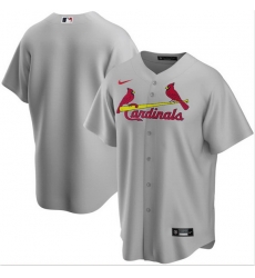 Men St. Louis Cardinals Nike Gray Blank Jersey Men St. Louis Cardinals Nike Gray Blank Jersey