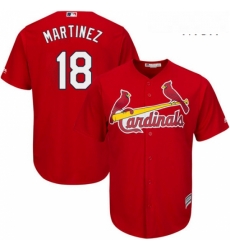Mens Majestic St Louis Cardinals 18 Carlos Martinez Replica Red Alternate Cool Base MLB Jersey Mens Majestic St Louis Cardinals 18 Carlos Martinez Replica Red Alternate Cool Base MLB Jersey