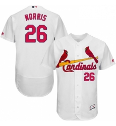 Mens Majestic St Louis Cardinals 26 Bud Norris White Home Flex Base Authentic Collection MLB Jersey Mens Majestic St Louis Cardinals 26 Bud Norris White Home Flex Base Authentic Collection MLB Jersey