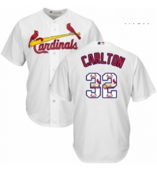 Mens Majestic St Louis Cardinals 32 Steve Carlton Authentic White Team Logo Fashion Cool Base MLB Jersey Mens Majestic St Louis Cardinals 32 Steve Carlton Authentic White Team Logo Fashion Cool Base MLB Jersey