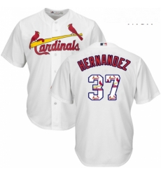 Mens Majestic St Louis Cardinals 37 Keith Hernandez Authentic White Team Logo Fashion Cool Base MLB Jersey Mens Majestic St Louis Cardinals 37 Keith Hernandez Authentic White Team Logo Fashion Cool Base MLB Jersey