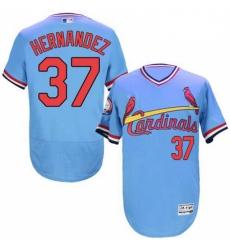 Mens Majestic St Louis Cardinals 37 Keith Hernandez Light Blue FlexBase Authentic Collection MLB JerseyCoopers Mens Majestic St Louis Cardinals 37 Keith Hernandez Light Blue FlexBase Authentic Collection MLB JerseyCoopers