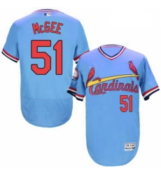 Mens Majestic St Louis Cardinals 51 Willie McGee Light Blue FlexBase Authentic Collection MLB Jersey Mens Majestic St Louis Cardinals 51 Willie McGee Light Blue FlexBase Authentic Collection MLB Jersey